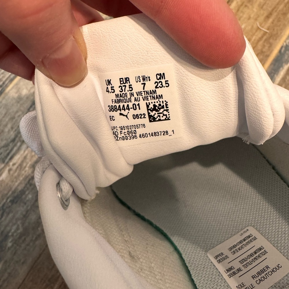 Puma Women's White Sneakers - Picture 4 of 4